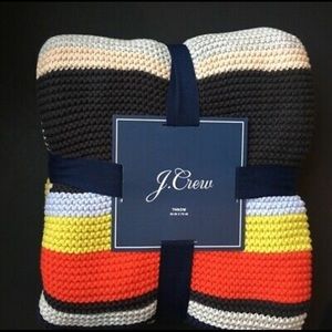 J crew new holiday throw